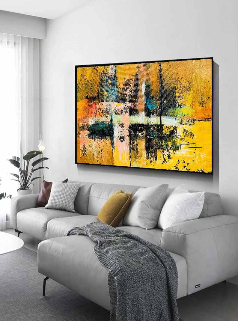 White Modern You Abstract Canvas Wall Art 5W5FU wall art